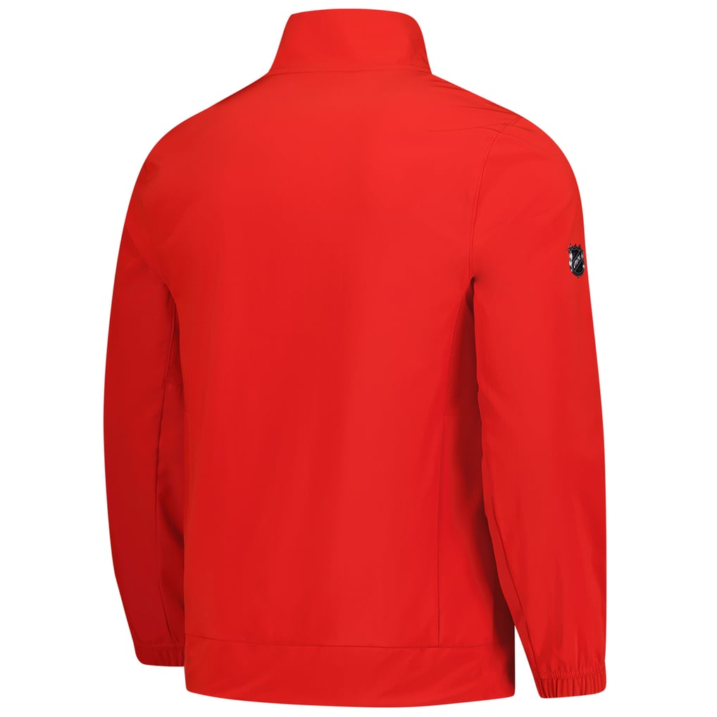  Calgary Flames Fanatics Authentic Pro Full-Zip Coaches Jacket - Red